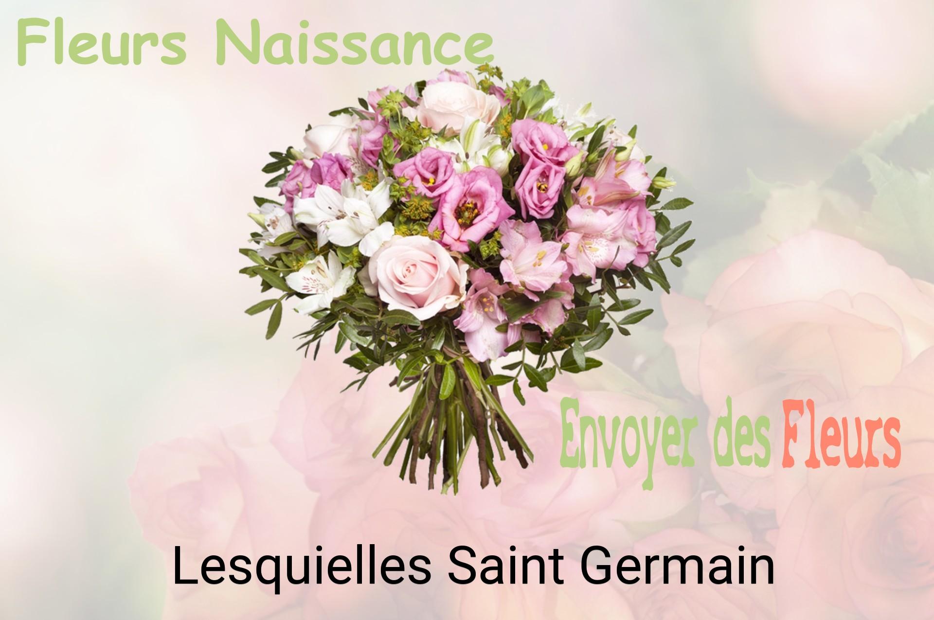 Bouquet de fleurs de naissance livré à Lesquielles-Saint-Germain